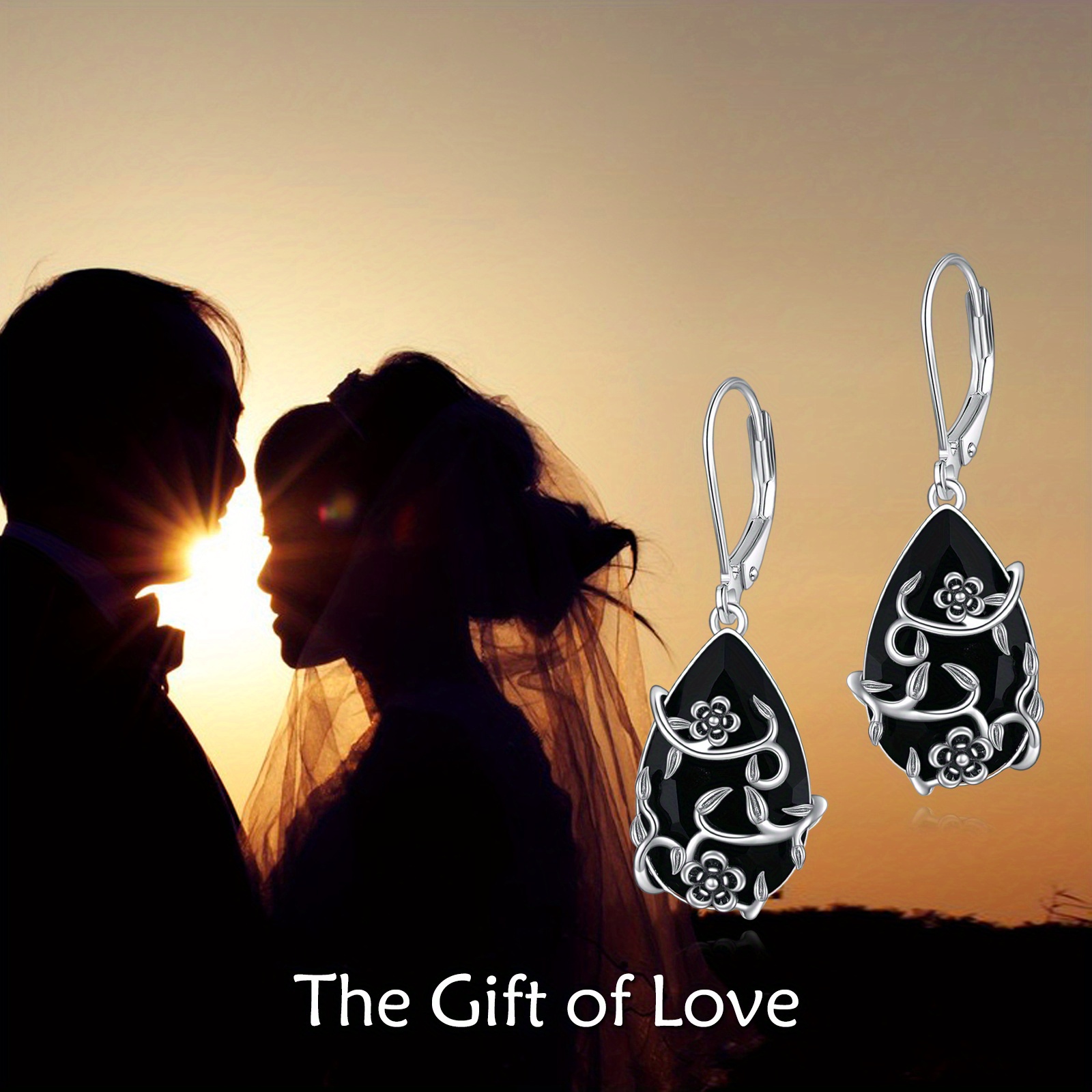 YFN Flower Earrings 925 Silver for Women Girls